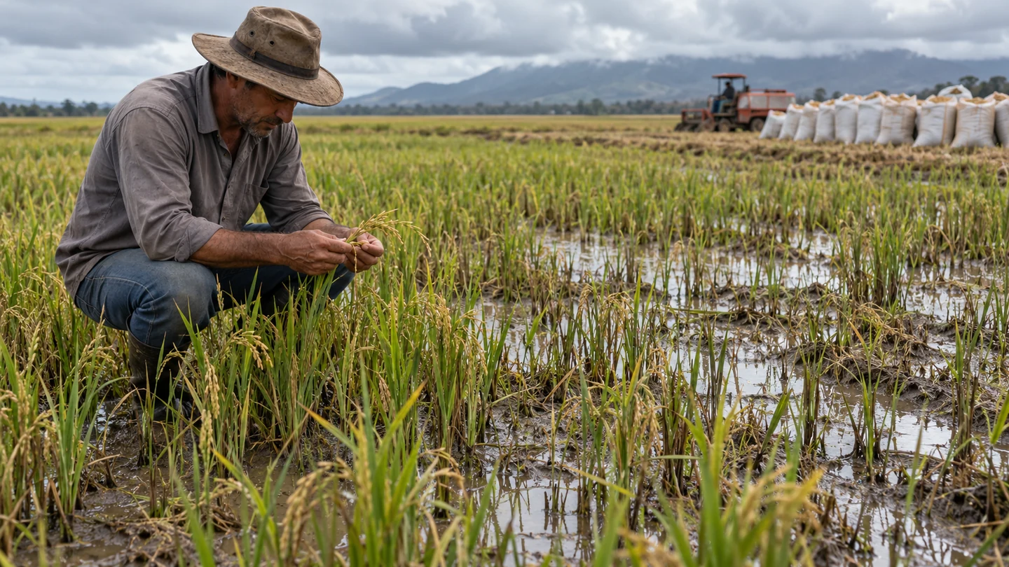 Imagem editorial representando: Arroz vai ficar mais caro? Como a queda na produção mexe com o seu bolso
