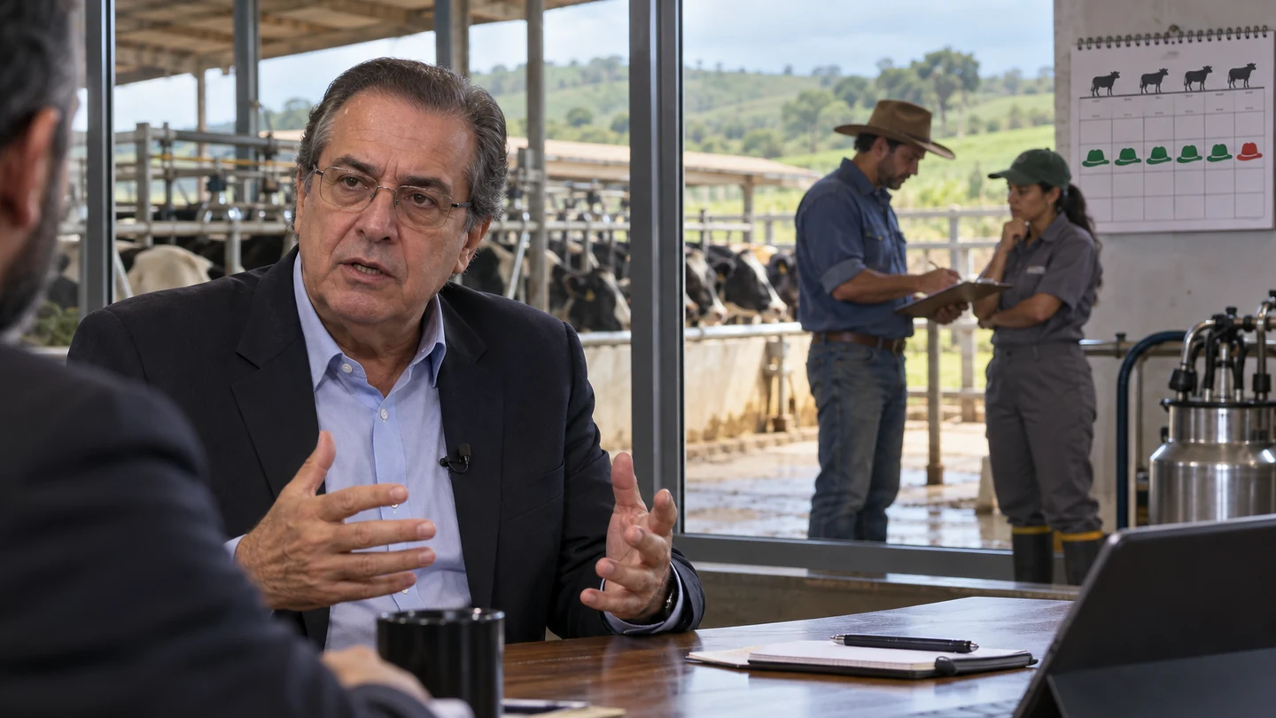 Imagem editorial representando: Miguel Daoud discute impacto do fim da escala 6×1 no agro brasileiro