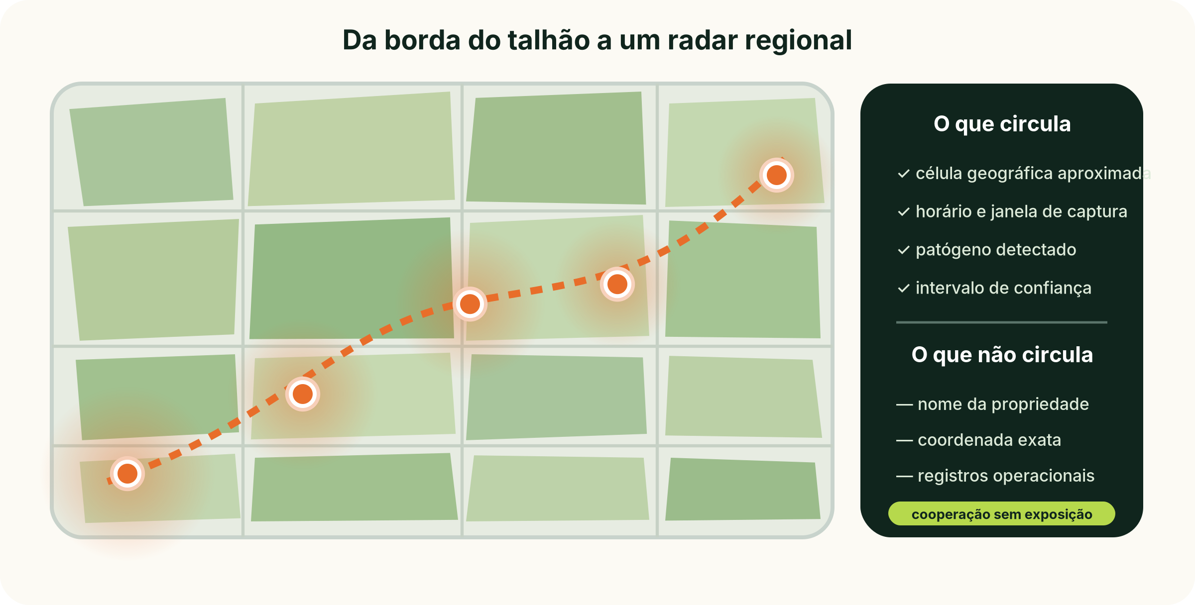 Radar epidemiológico regional anonimizado