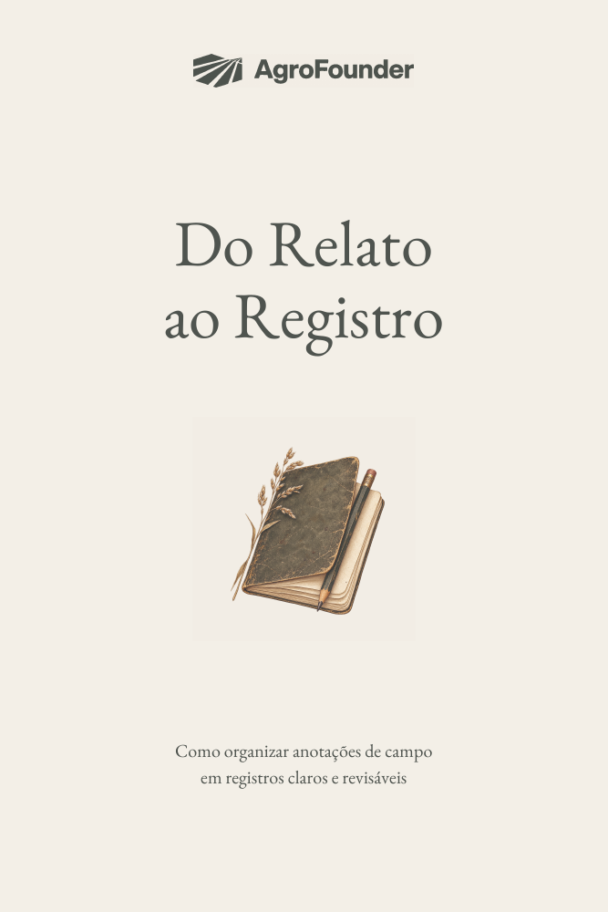 Capa do livro Do Relato ao Registro